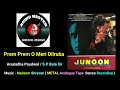 Prem Prem O Meri Dilruba Best Quality Metal Analogue Tape Stereo Recording On YouTube Film Junoon