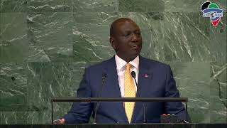 Africa's Newest President Kenya's Ruto Has Come to Shake Up the UN Watch His 1st Fierce Speech