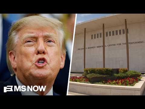 What’s behind Trump’s Kennedy Center OBSESSION?