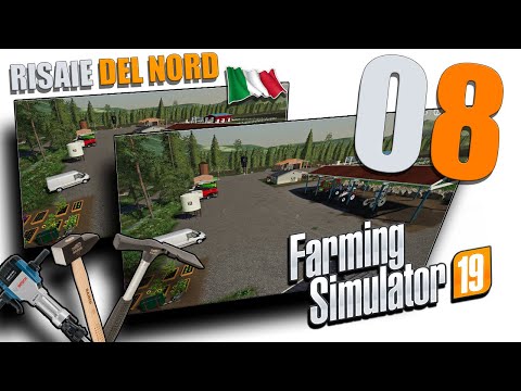 ✧08 |  [REAL FARM] - Farming Simulator 19 | LE RISAIE DEL NORD | Farm Completa..Mi piace [FAIL FAIL]