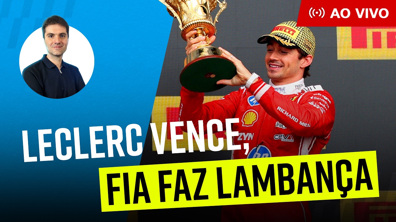 CHARLES LECLERC VENCE E SAI DO BURACO EM SILVERSTONE - FIA PROVOCA ANTICLÍMAX NO FINAL . f1