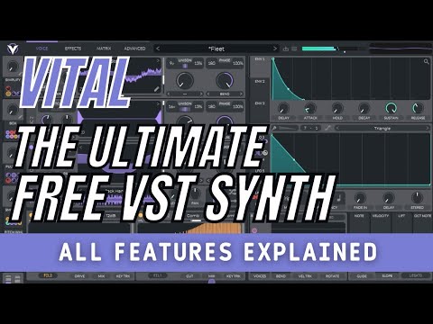 VITAL | Free Synth VST | All features explained | VST AU Download
