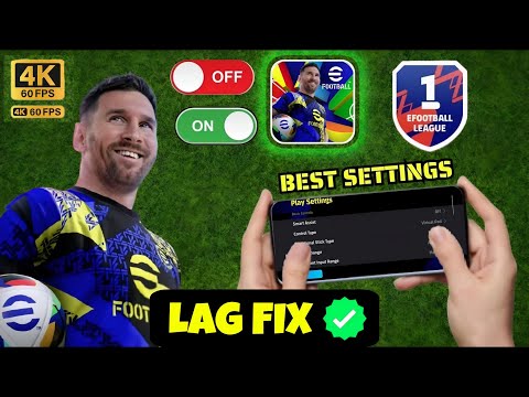 How to Fix Day Mode Lag in eFootball 2025! (Smooth Gameplay Guide)😮