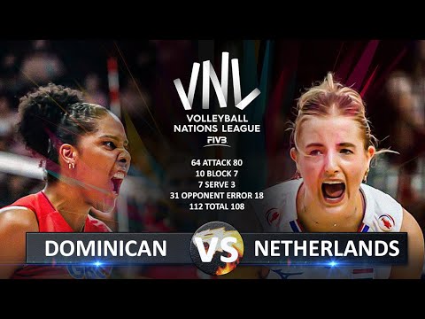 Dominican Republic vs Netherlands | Women's VNL 2025