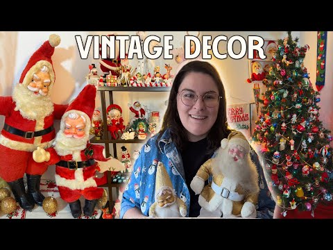Vintage Christmas Home Decor Tour 2024!