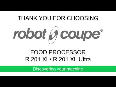 Robot Coupe Cutter & groentesnijder R 201 XL 230V, 1500RPM