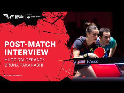 Calderano/Takahashi Post-Match Interview | Final | #SingaporeSmash 2026