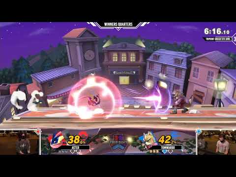Tripoint Smash 5th Anni.  -  Winners Quarters  -  Aster(Greninja) Vs. Tomwardo(Fox)