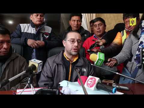 Presentación del estudio de tarifa técnica de transporte público en el municipio de Potosí