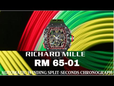 RICHARD MILLE || RM 65 01 A Masterpiece of Automatic Winding and Split Seconds Chronograph