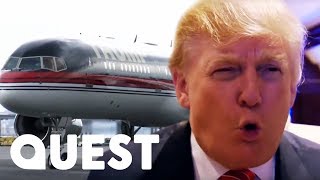 Inside Donald Trump&#39;s Hundred Million Dollar Private Plane! | Mighty Planes