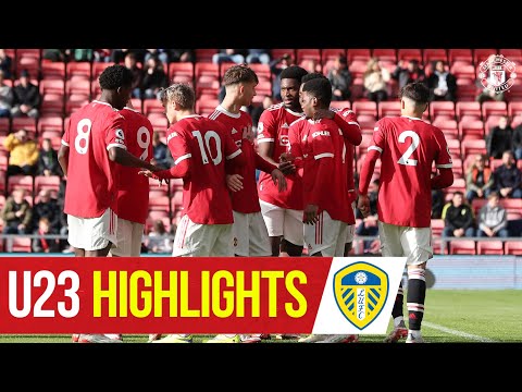 U23s Highlights | Manchester United 3-2 Leeds United | Amad & McNeill strike in Reds win | Academy