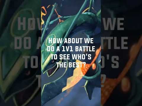 Mega Charizard X Vs Mega Rayquaza #shorts #youtubeshorts #pokemon