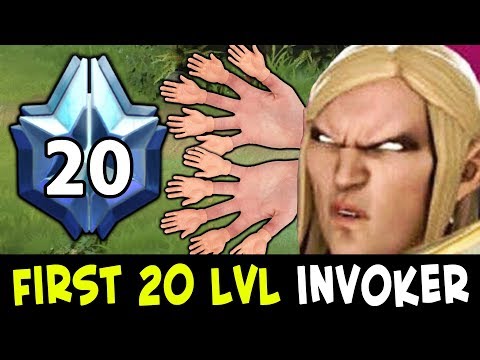 FIRST Invoker 20 level — of course it's SUMIYA