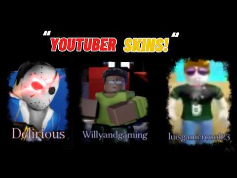 WINNING WITH EVERY YOUTUBER SKIN IN FORSAKEN! 🔥 | Roblox Forsaken