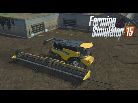 FS15 |  EPISODE 9 | New combine at work | New series | TIME LAPSE