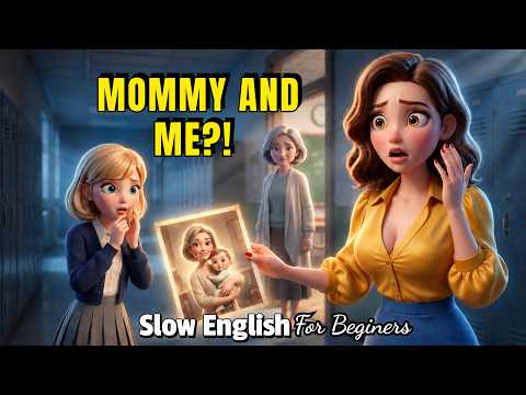 The Teacher I Recognized from My Baby Photo | Easy English Listening Practice (A2 Level)