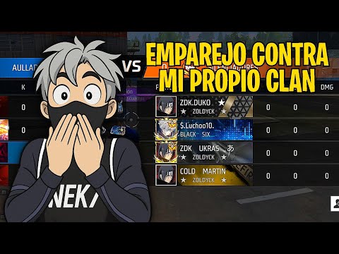 MY CLAN'S SQUAD MATCHED AGAINST ME! 😨😈 FREE FIRE