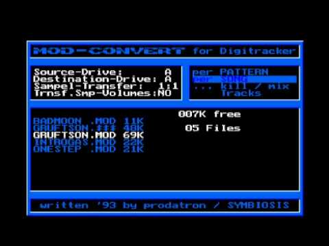 amiga module converter AMSTRAD CPC