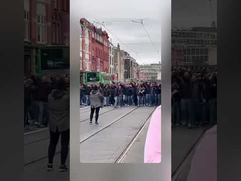 German hooligans in Ireland