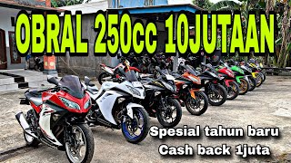 Download lagu OBRAL 250CC 10JUTAAN SURAT WAJIB LENGKAP SEMUA EDISI HAMPIR TAUN BARU mp3