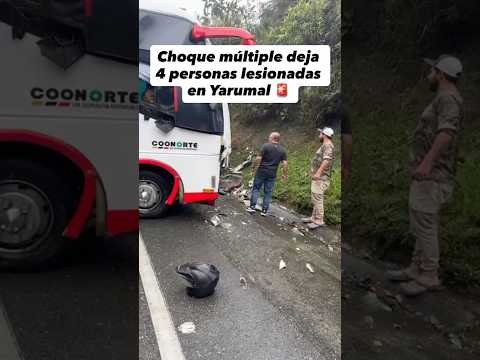⚠️ Grave accidente deja 4 lesionados