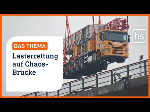 LKW-Bergung auf Salzbachtalbrücke: eine Never-Ending-Horrorstory | hessenschau DAS THEMA