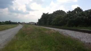 preview picture of video 'Southern 630 w/freight Runby 5, 6/22/12'