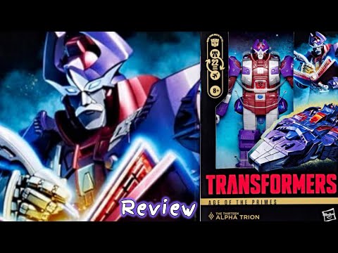 REJECTS MATRIX! Transformers Age of the Primes Alpha Trion 4K video review #transformers