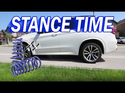 How to Install lowering Springs on a BMW F15 X5
