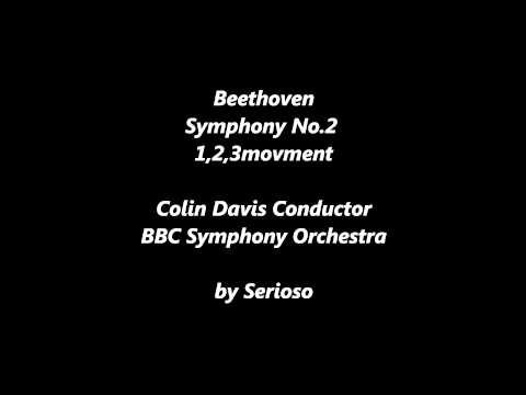 Beethoven symphony No 2m Colin Davis