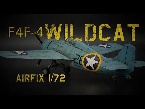 Airfix 1/72 Wildcat F4F-4 | Full Build