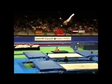 2007 World Trampoline Champion Ye Shuai