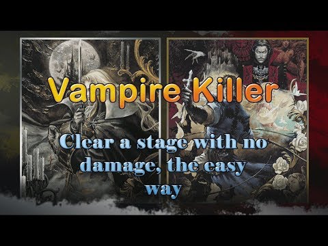 Castlevania Requiem: Rondo of Blood - Vampire Killer trophy the easy way PS4