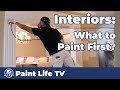 Jobsite Sequencing INTERIORS What To Paint First