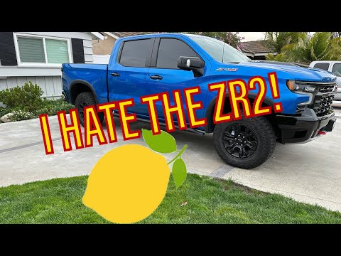 Silverado ZR2 Defects Just Continue