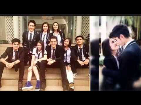 aliando dan prilly latuconsina di lokasi syuting
