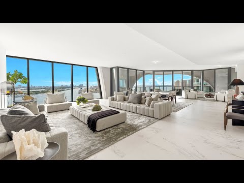 One Thousand Museum Residence 2401 in Downtown Miami – Listed by Nelson Gonzalez at $7,995,000