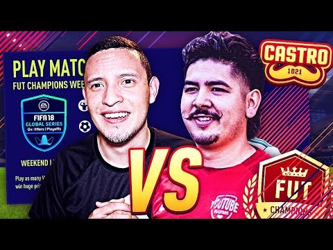 ALANAVI VS CASTRO1021 IN FUT CHAMPIONS!! WEEKEND LEAGUE RECAP & HIGHLIGHTS | FIFA 18 ULTIMATE TEAM
