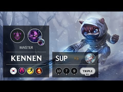 Kennen Support vs Janna - KR Master Patch 9.18