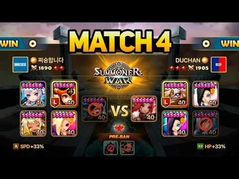 DUCHAN vs ZZI_SOONG. SWC2022 APAC Preliminary Group A Day 1 - Summoners War