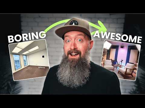 I Built the ULTIMATE Video Podcast Studio (Tour Inside!)