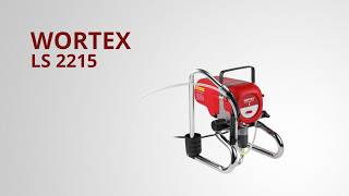 Airless paint sprayer WORTEX LS 2215