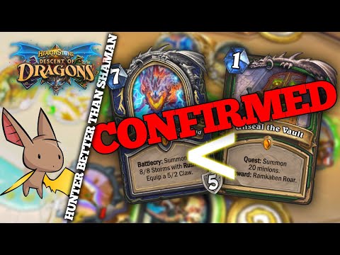 Quest Hunter Best Deck in the Game?? | Firebat Hearthstone | Descent of Dragons