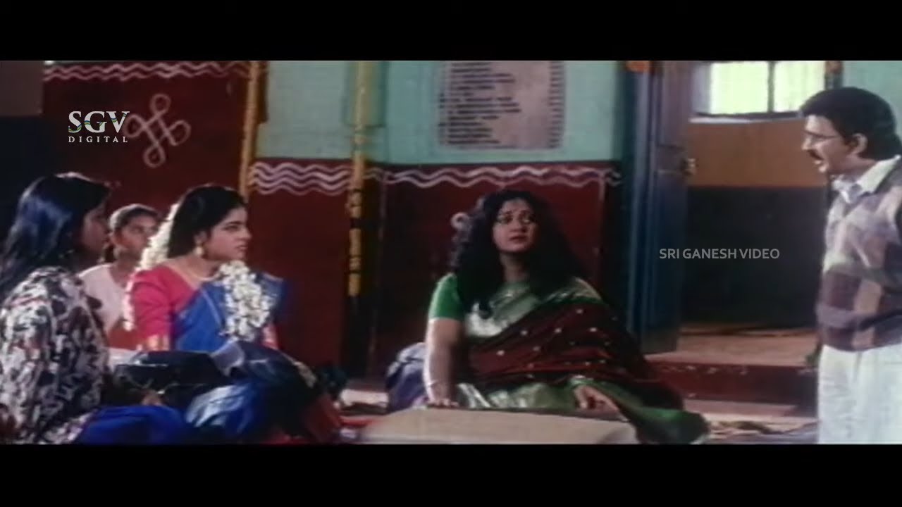 ಮದುವೆಯಾದ ಮರು ದಿನವೇ ಹೆಂಡತಿಯನ್ನು ಬೈದು ಗದುರಿದ ರಮೇಶ್ | Megha Banthu Megha Kannada Movie Scene | Shilpa