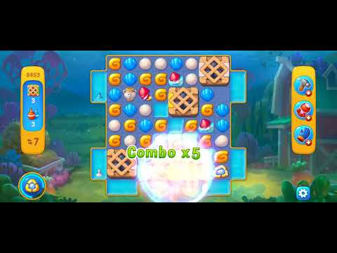 Fishdom Easy Level 9453 (with ingame lightning booster) @choraelmin