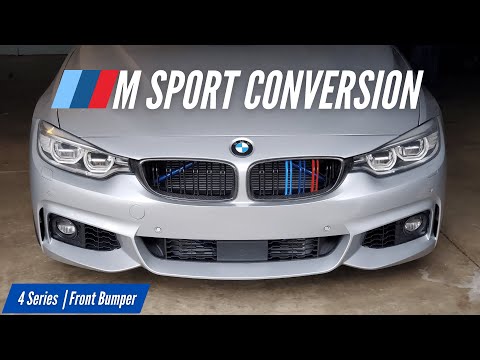 INSTALL A F33 / F32 M SPORT CONVERSION FRONT BUMPER