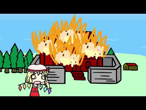 Touhou Walfas - You burned my house to the ground