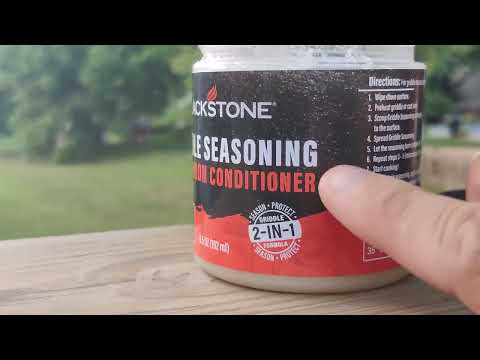 Blackstone 4114 Griddle Seasoning and Cast Iron Conditioner Review