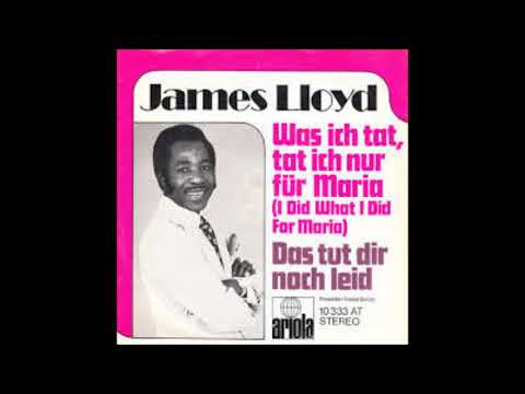 James Lloyd, Was ich tat, tat ich nur für Marie, Single 1971